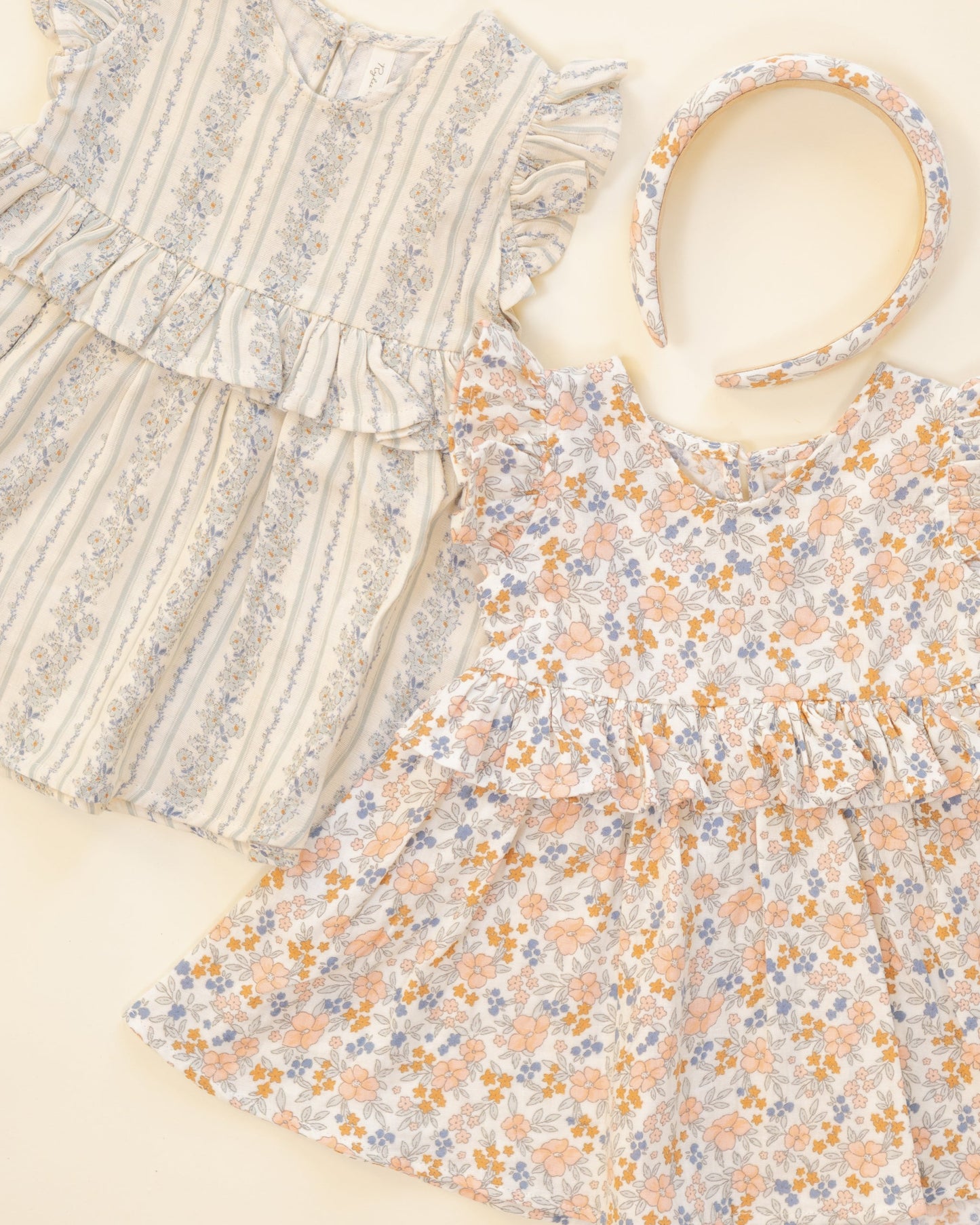 Brielle Dress Blue Floral