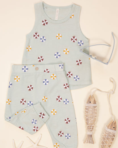 Tank + Slouch Pant Set Floatie