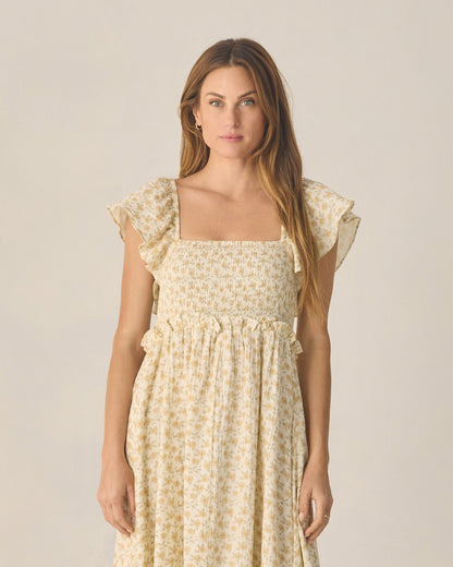 Women's Francesca Dress Yellow Floral