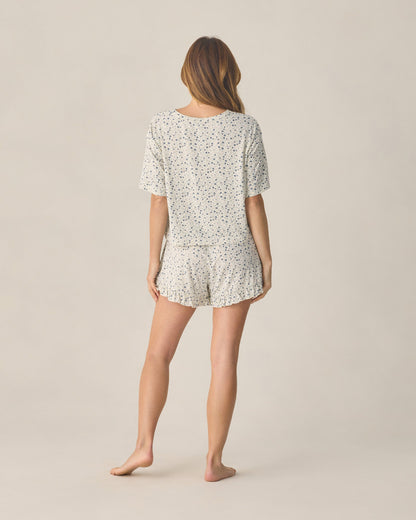 Women's Mosie Set Blue Ditsy