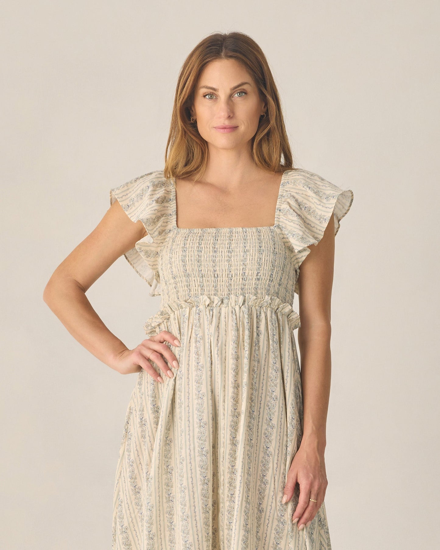 Women's Francesca Dress Blue Floral