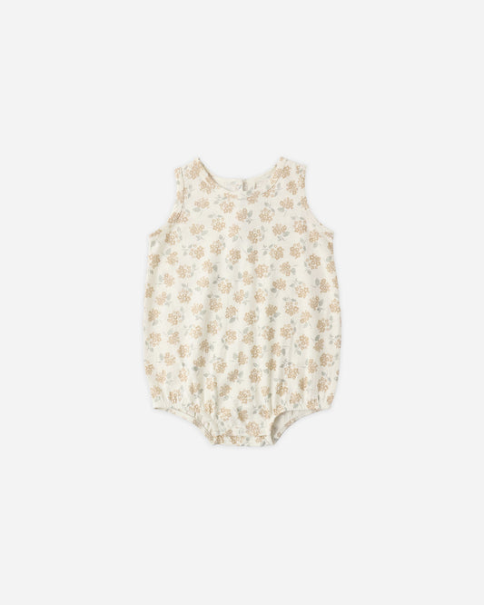 Bubble Onesie Yellow Ditsy