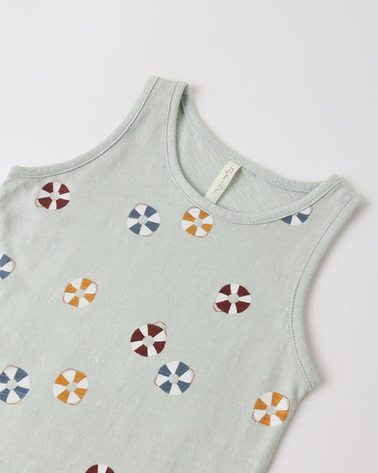 Sleeveless One-Piece Floatie