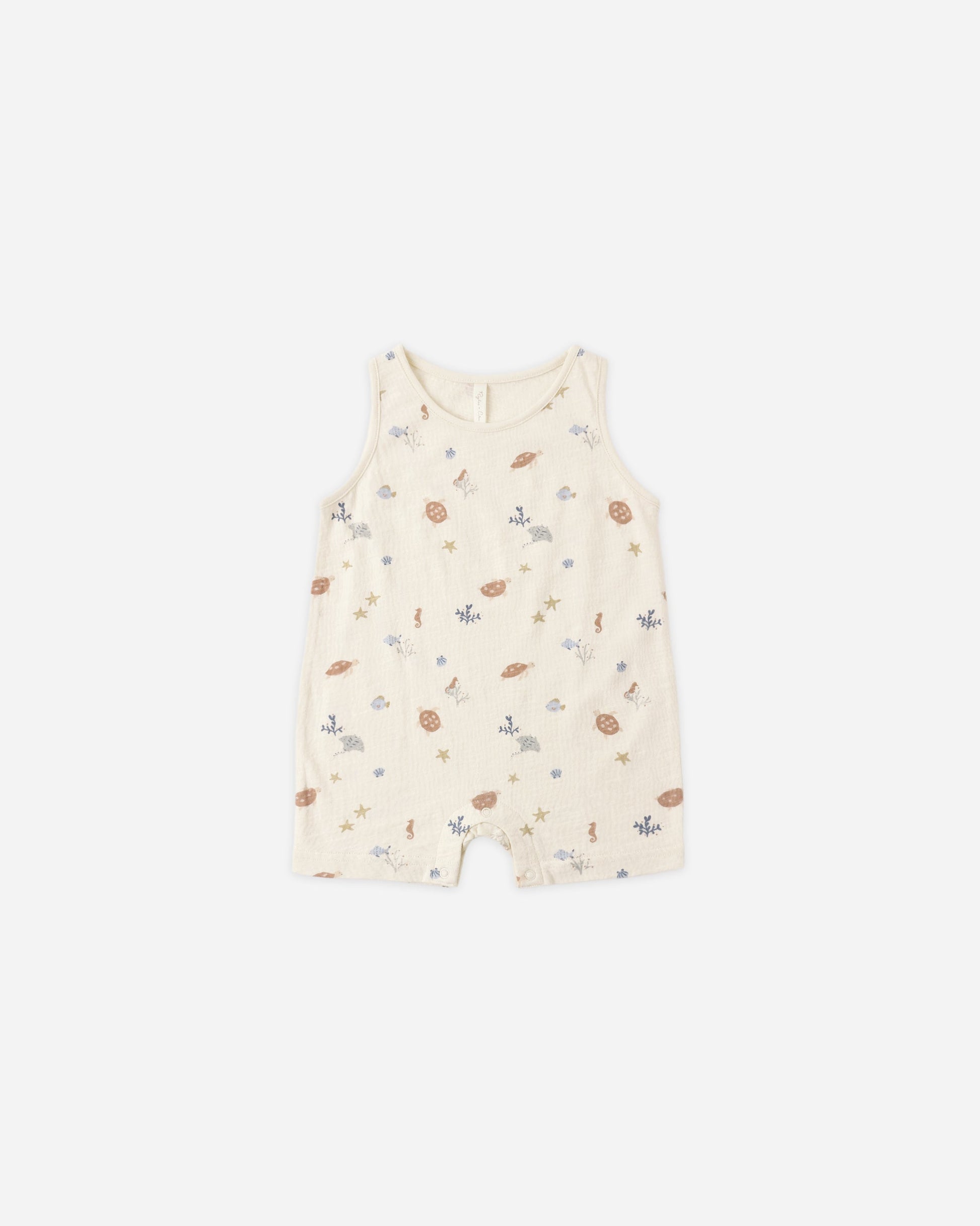 Sleeveless One-Piece Aquatic