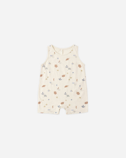 Sleeveless One-Piece Aquatic