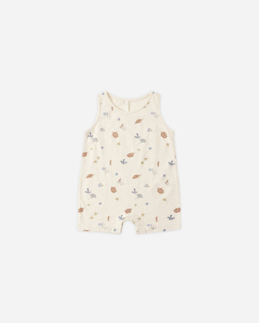 Sleeveless One-Piece Aquatic
