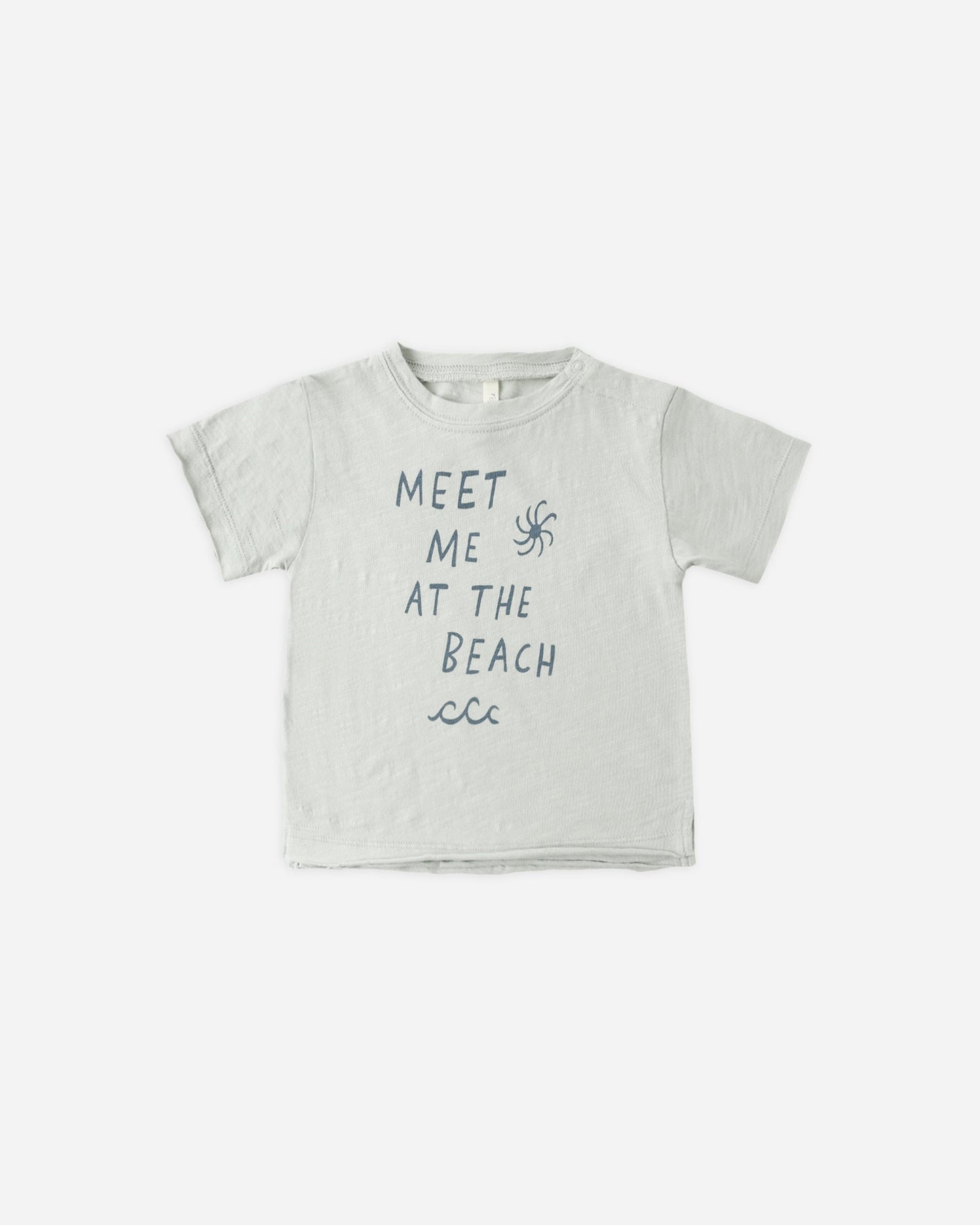 Raw Edge Tee Meet Me At The Beach