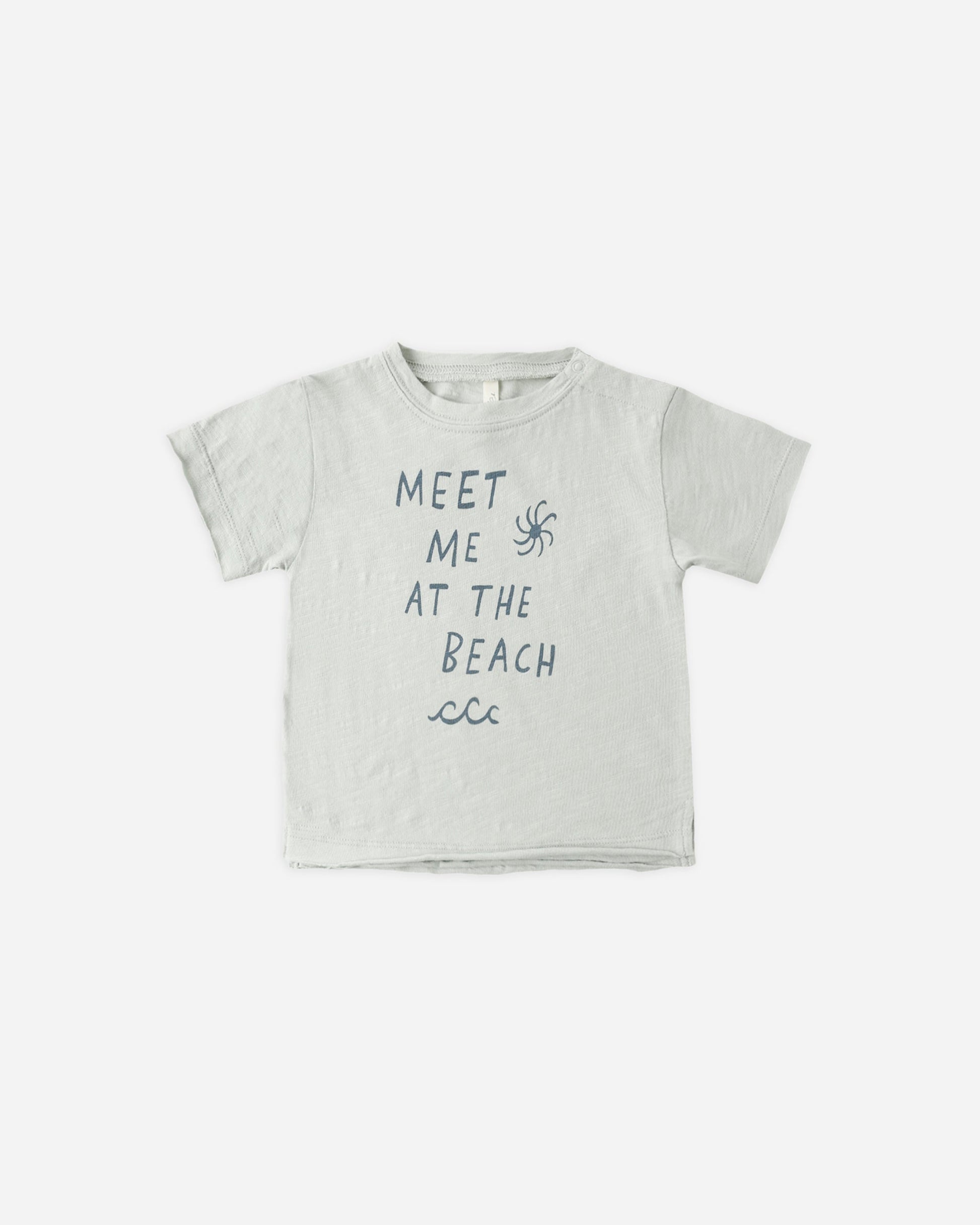 Raw Edge Tee Meet Me At The Beach