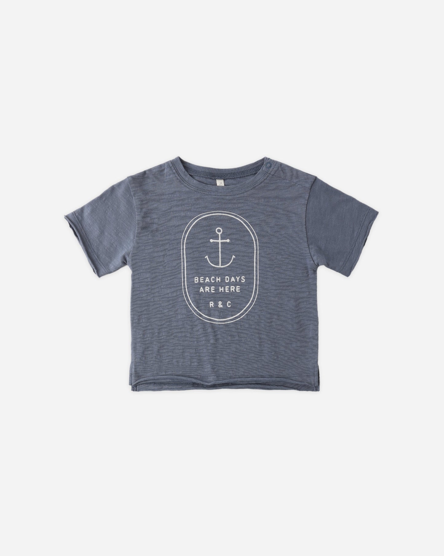 Raw Edge Tee Beach Days