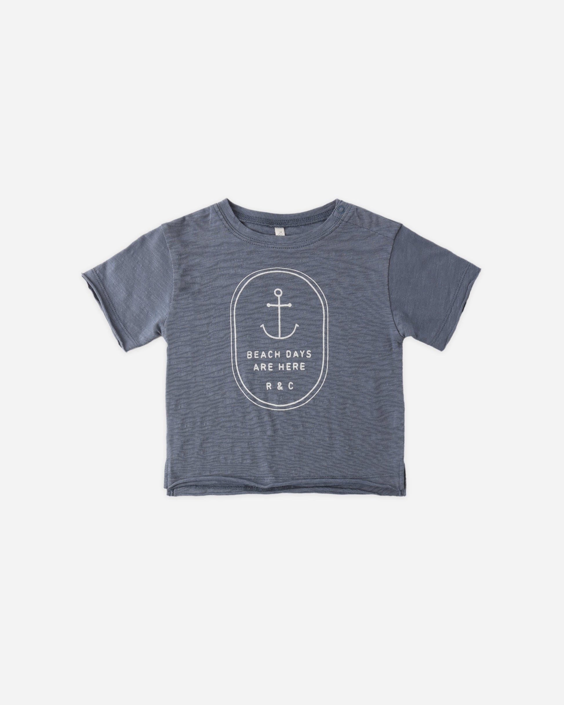 Raw Edge Tee Beach Days