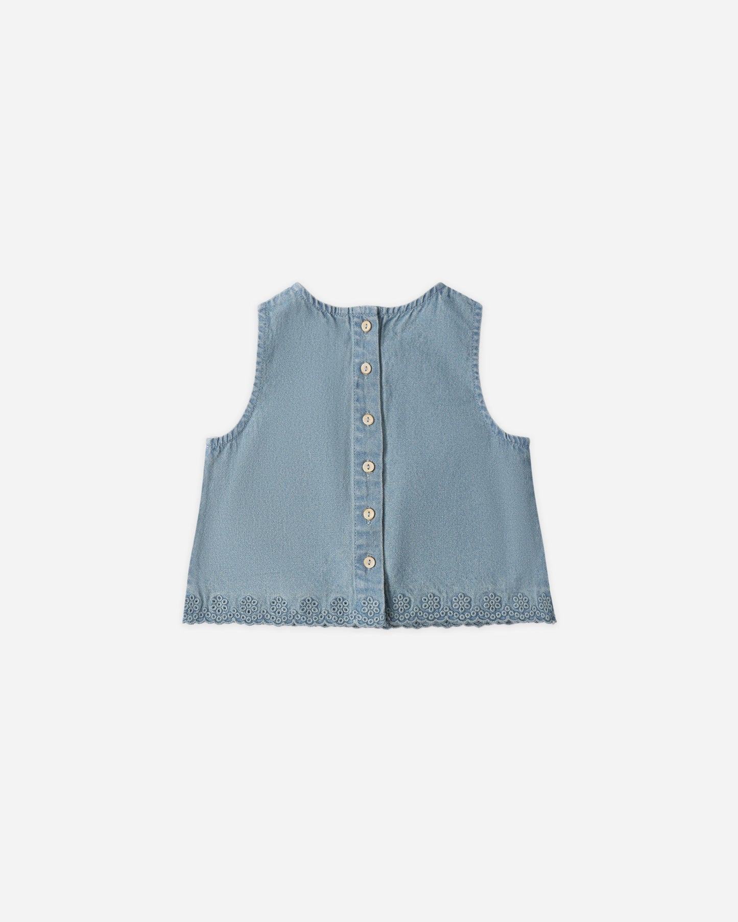Aaron Top Washed Blue