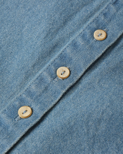 Aaron Top Washed Blue