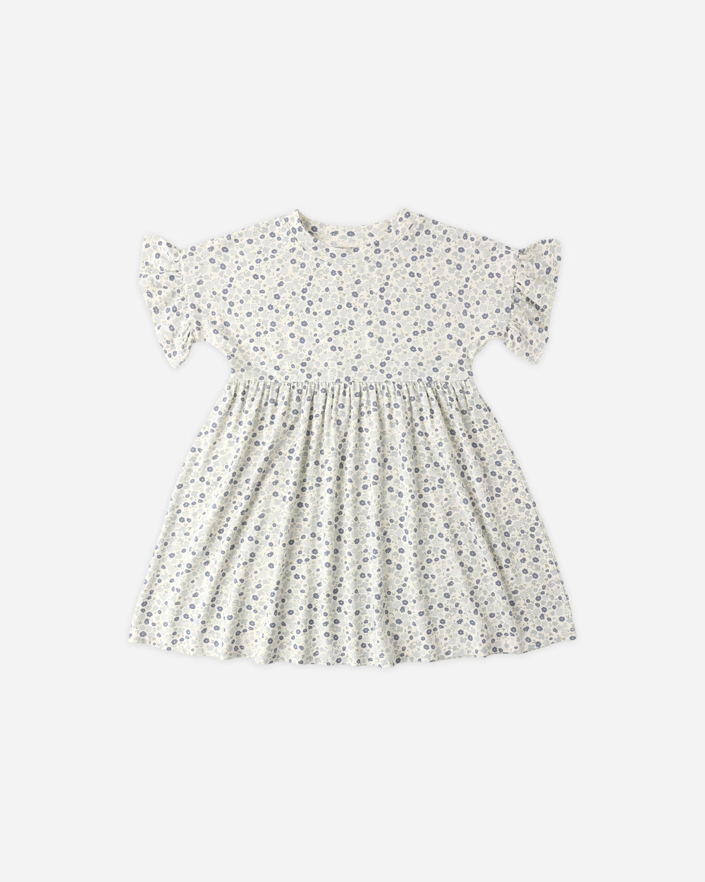 Babydoll Dress Blue Ditsy