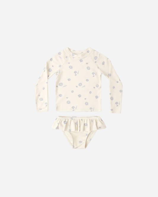 Rashguard Girls Set Seashells