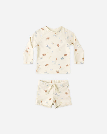 Boys Rashguard Set Aquatic