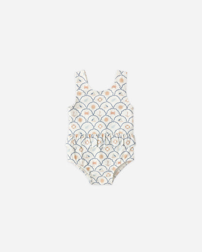 Skirted One-Piece Nautical
