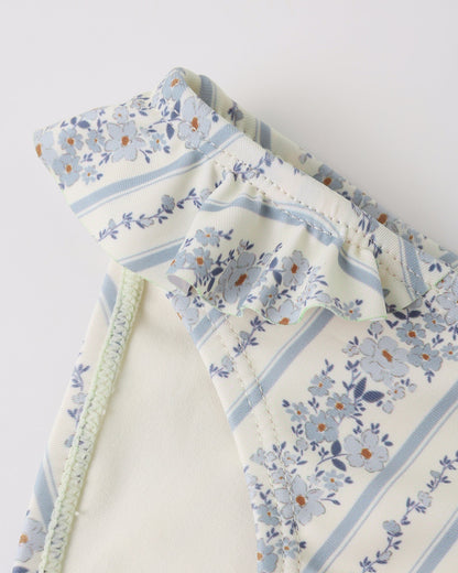 Hanalei Two-Piece Blue Floral