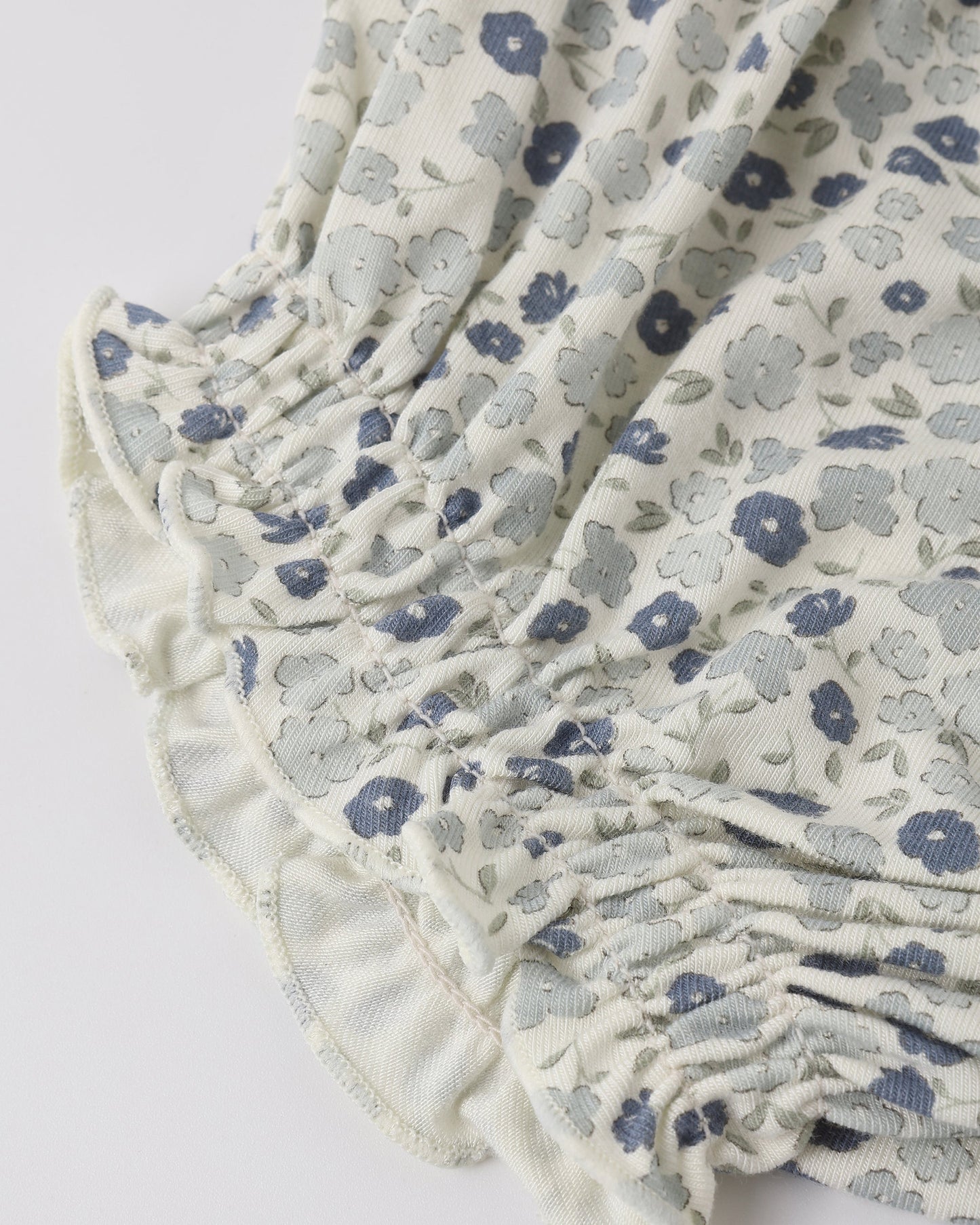 Swing Top & Bloomer Set Blue Ditsy