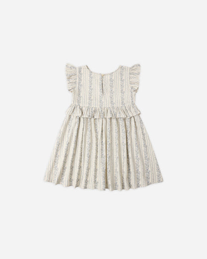 Brielle Dress Blue Floral