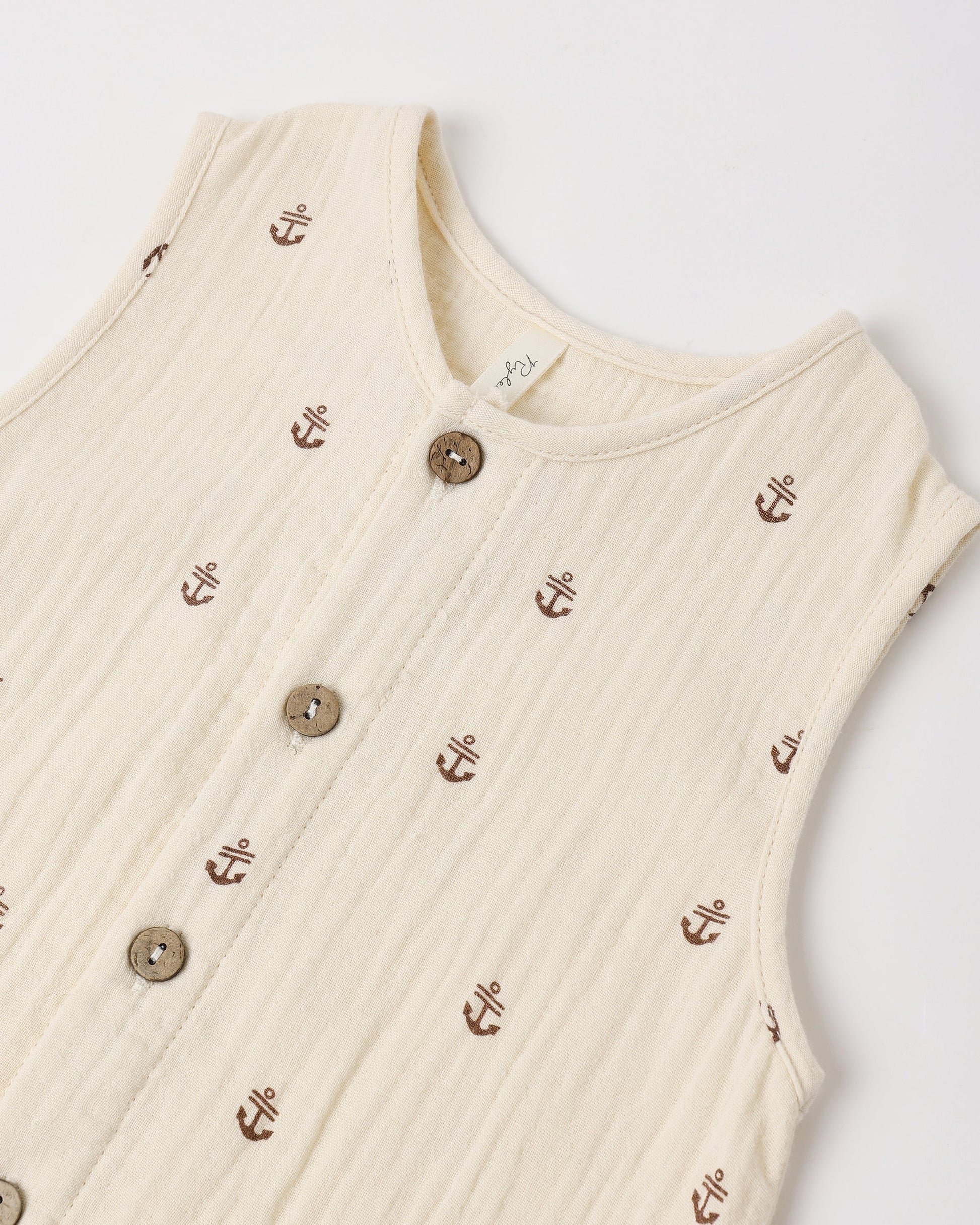 Woven Jumpsuit Anchors