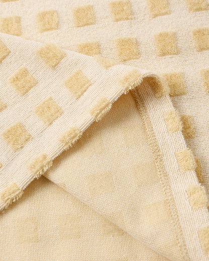 Relaxed Tee Butterscotch Grid