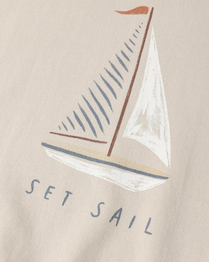 Oversized Sweatshirt Set Sail