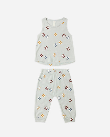 Tank + Slouch Pant Set Floatie