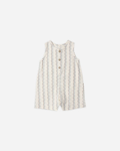 Maverick Romper Wave Stripe