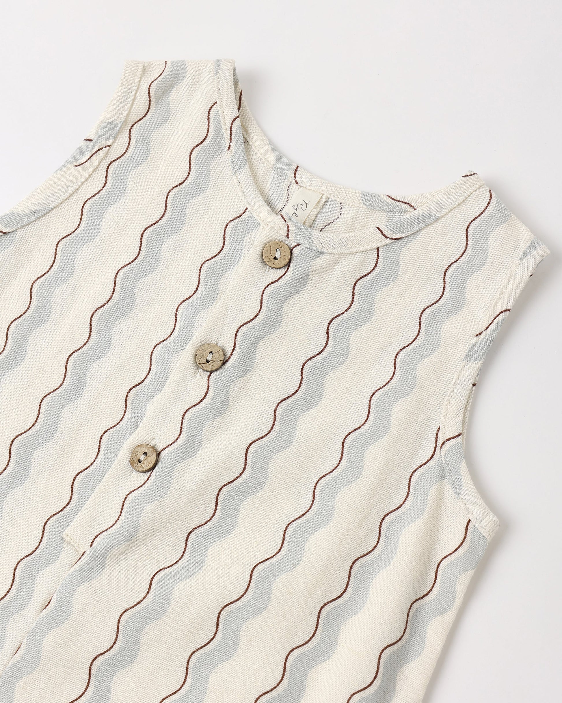 Maverick Romper Wave Stripe