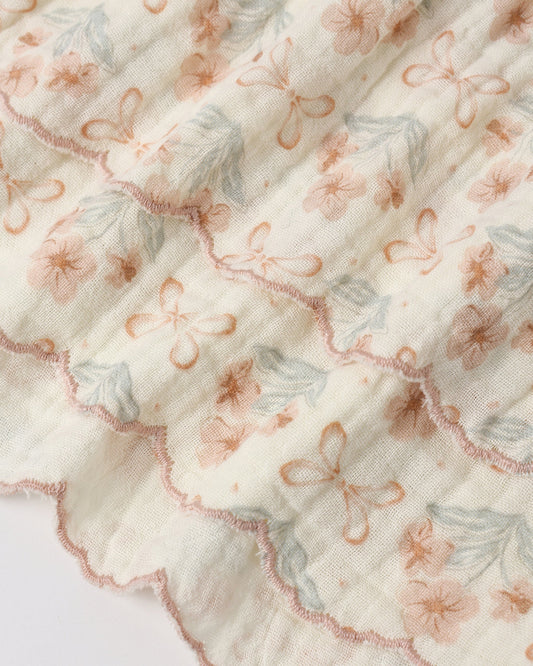 Tiered Mini Skirt Blossom