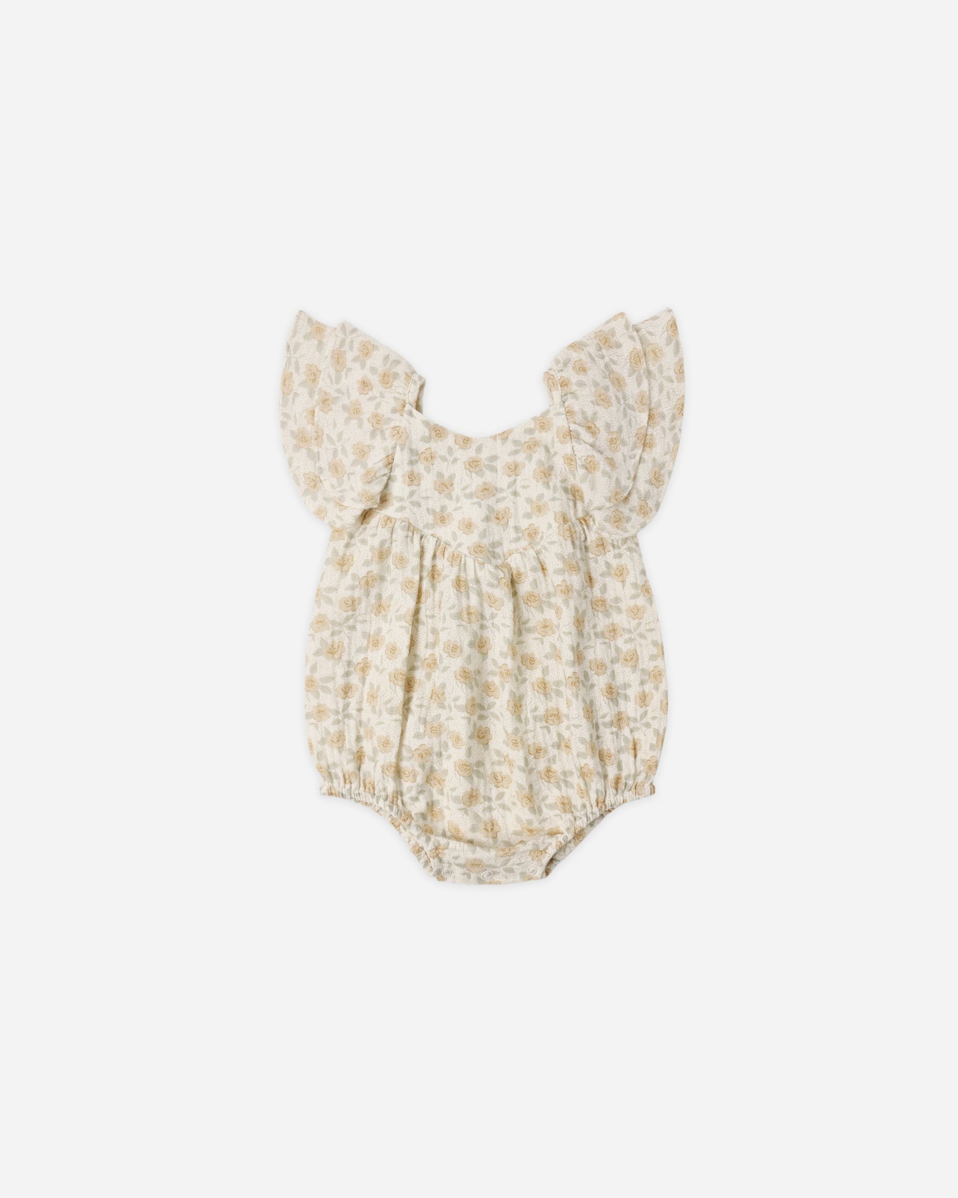 Roxy Romper Yellow Floral