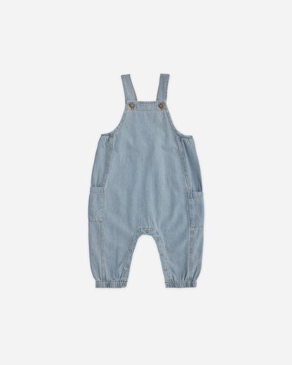 Cargo Baby Overall Washed Blue