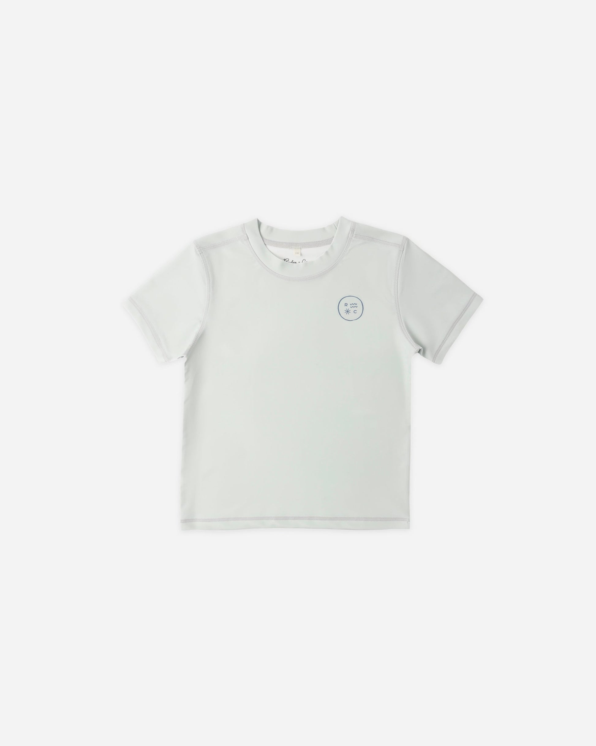 Short Sleeve Rashguard Seafoam