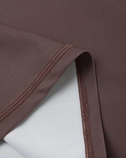 Short Sleeve Rashguard Chocolate