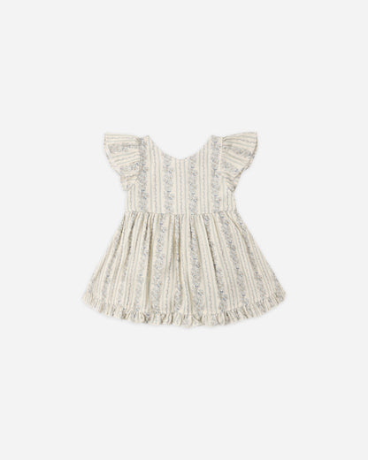 Lila Romper Blue Floral