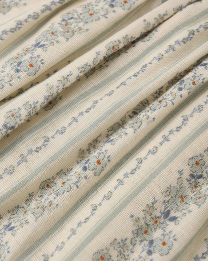 Lila Romper Blue Floral