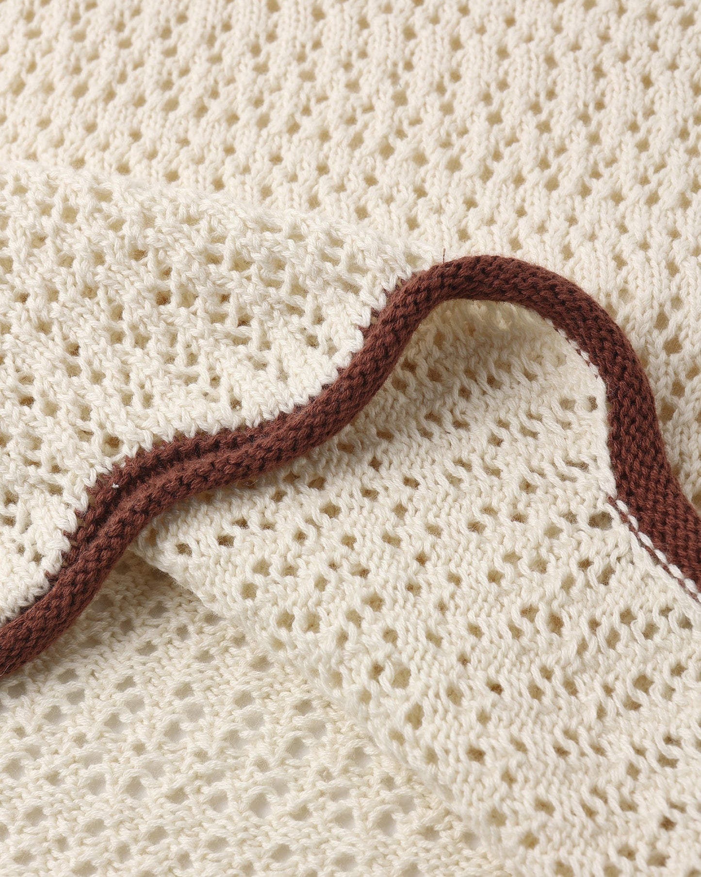 Crochet Tank Set Natural