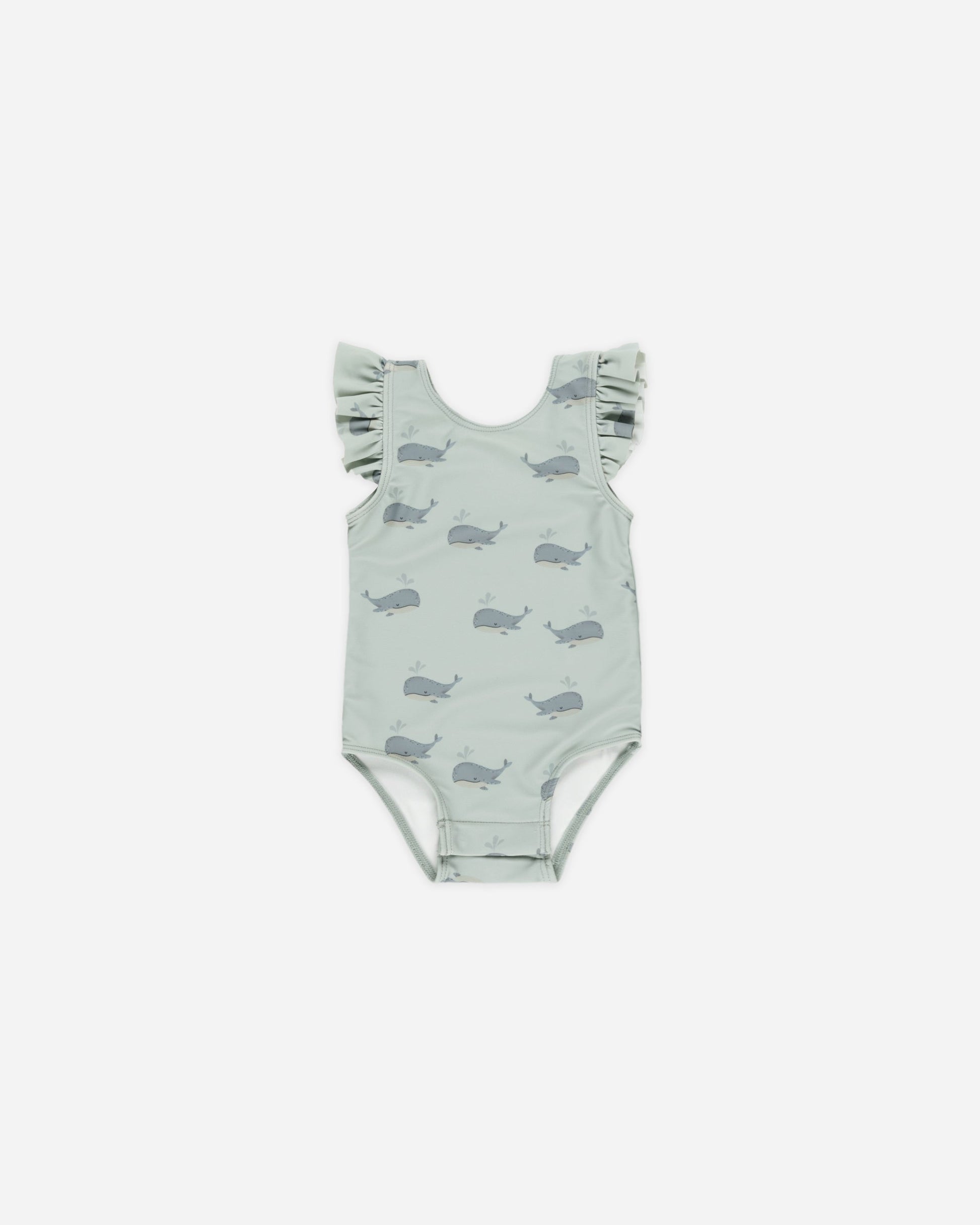 Scoop Back Onepiece Whales