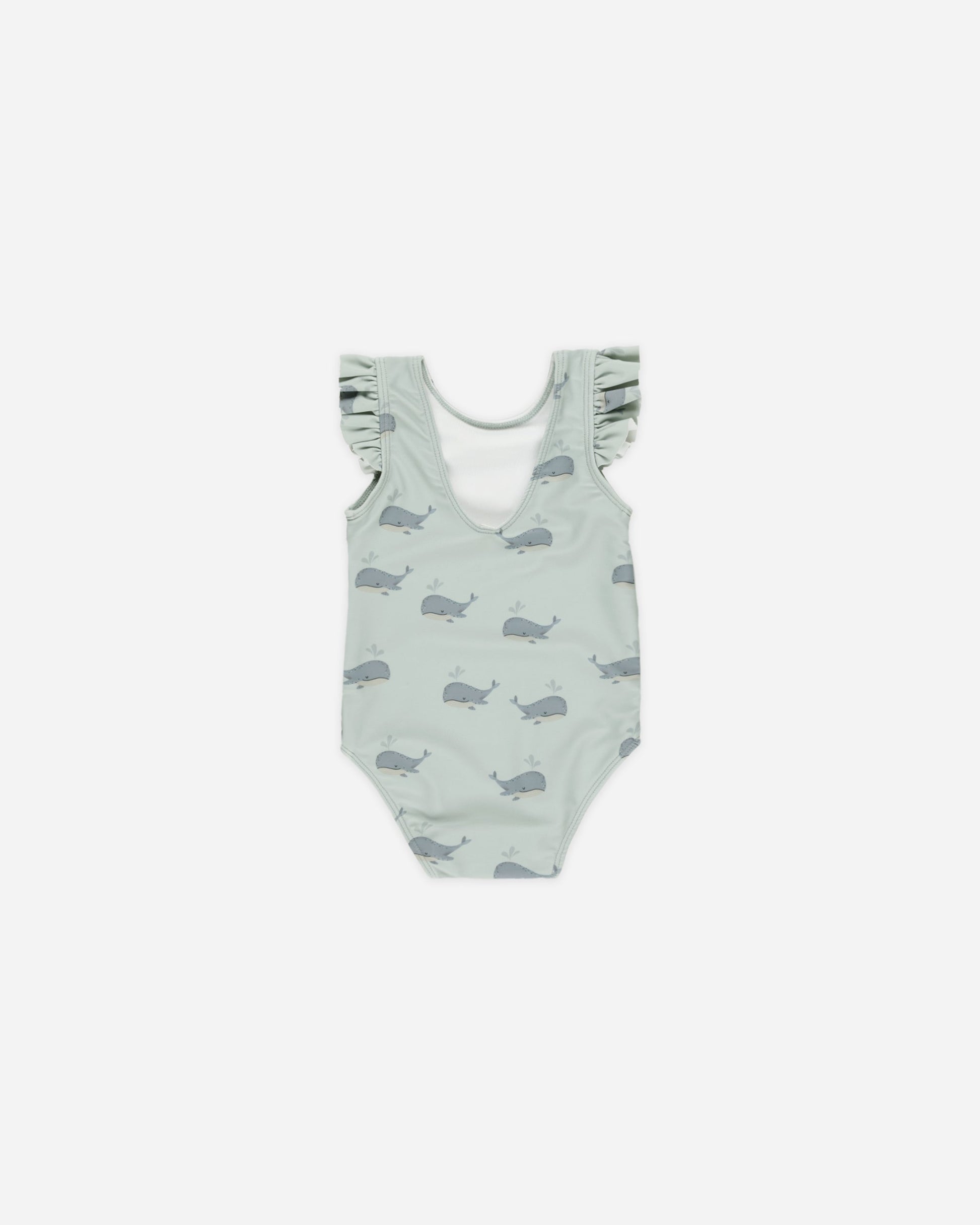 Scoop Back Onepiece Whales