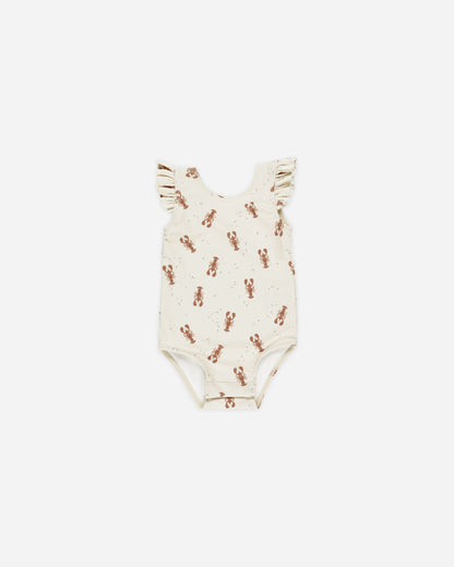 Scoop Back Onepiece Lobsters