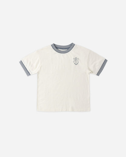 Ringer Tee Anchor Bow