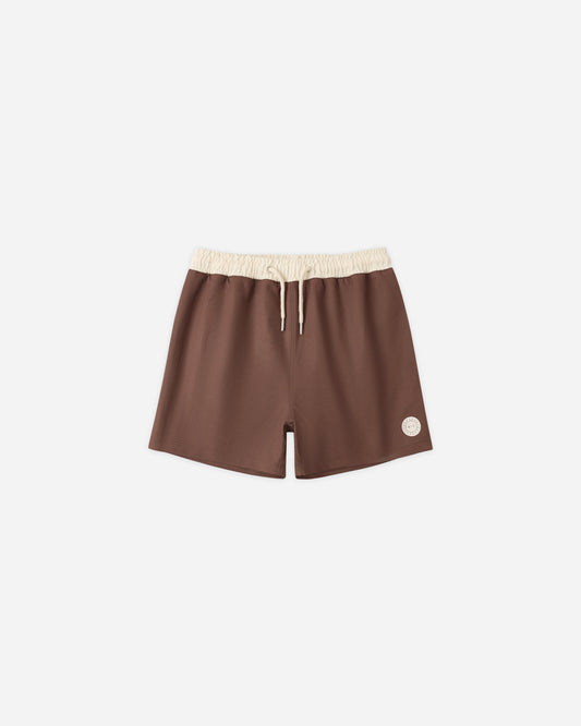 Paneled Boardshort Chocolate