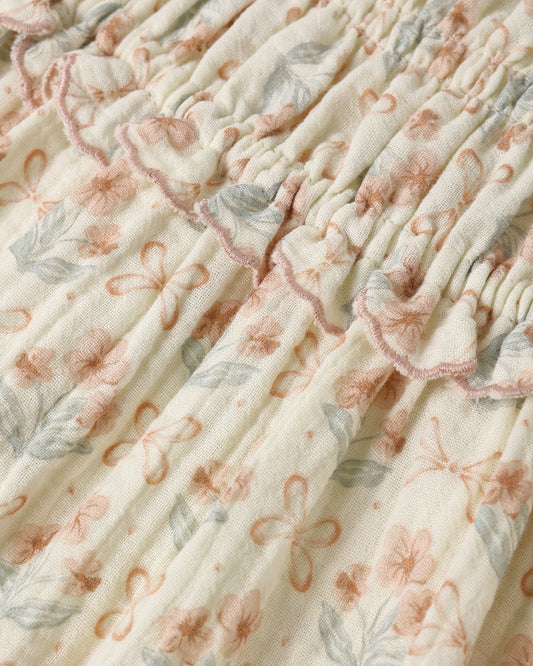 Smocked Tank Blossom