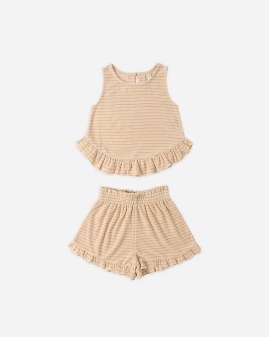 Faye Set Pink Stripe