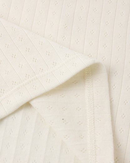 Pointelle Lounge Set Ivory