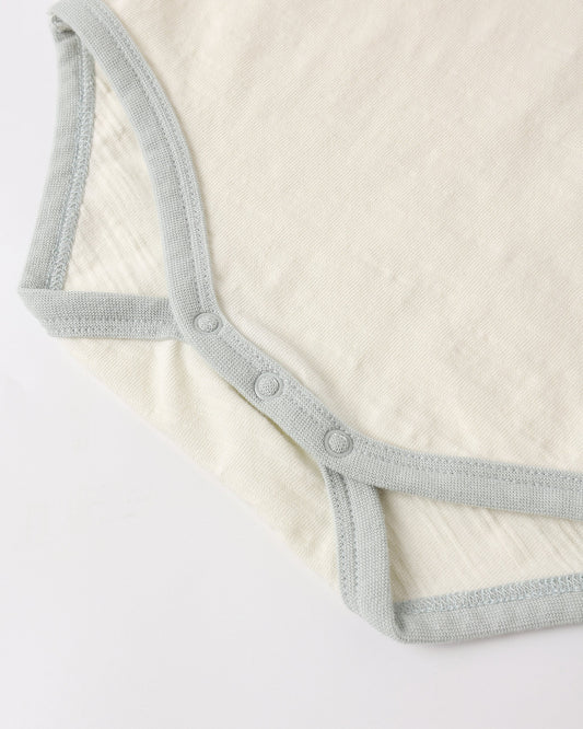 Ringer Bodysuit Seafoam