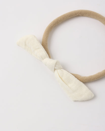 Little Knot Headband Ivory