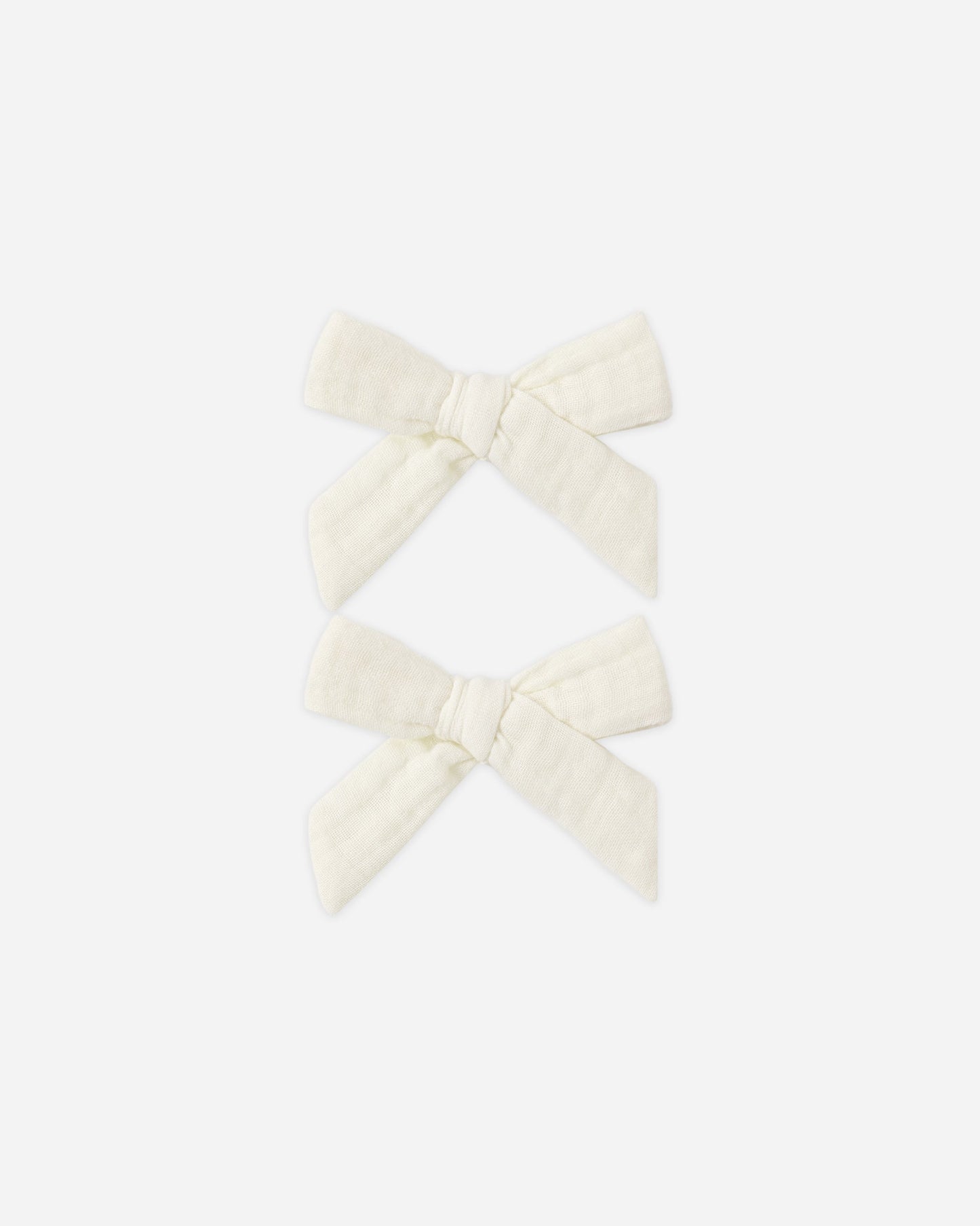 Bows, Set Of 2 Ivory