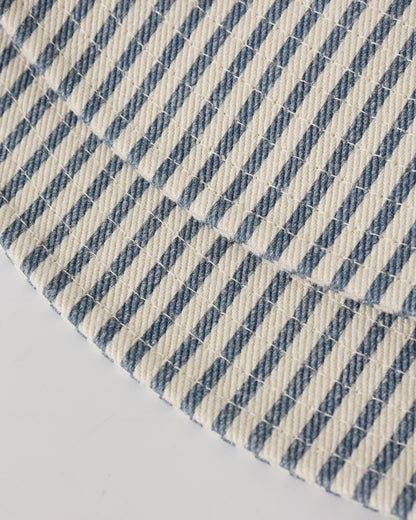Bucket Hat Railroad Stripe