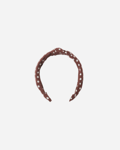 Knotted Headband Polka Dot